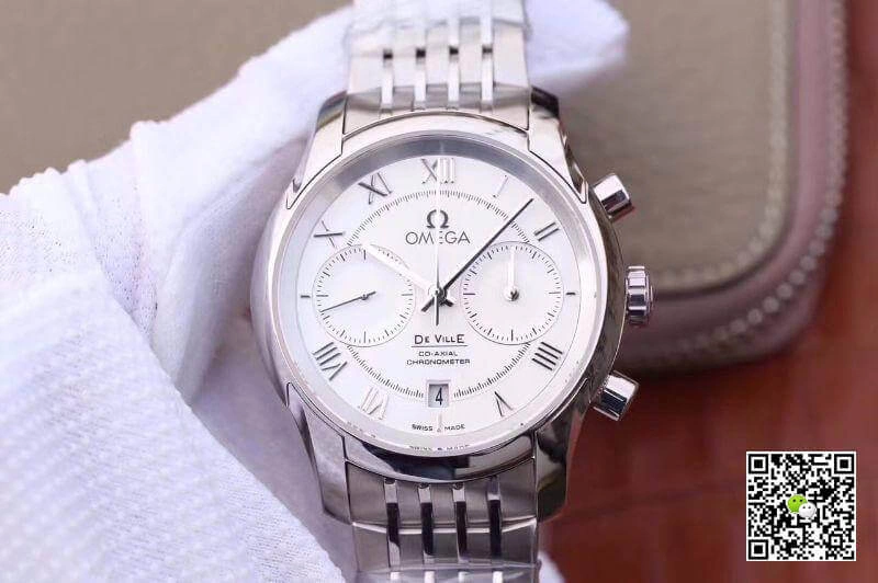 Omega De Ville Chronograph 431.10.42.51.02.001 OM Factory 1:1 Best Edition Replica Watch Swiss ETA9300